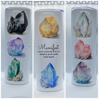 AFFIRMATION CRYSTAL TUMBLER 