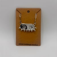 Spiked Eyeball Vignette Pendant (#1028)