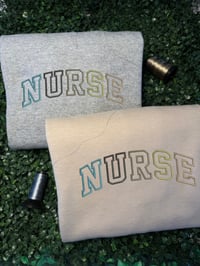 Nurse Embroidered Sweatshirt