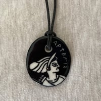 Image 2 of Porcelain Artemis Pendant