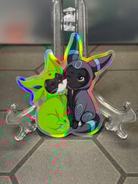 Raven and Suki Shiny Holo Sticker 3 in