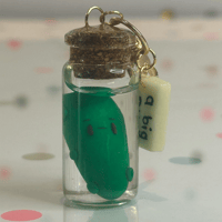 Image 3 of Big Dill Bottle Charm