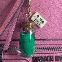 Image 5 of Big Dill Bottle Charm