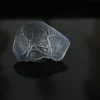 Image 2 of Gingko Leaf Silver Ring