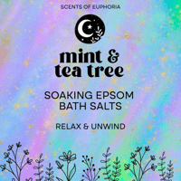 Image 1 of Mint & Tea Tree Soaking Epsom Bath Salts