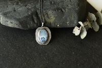 Image 2 of Dendritic Agate Natural Silver Pendant