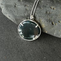 Image 4 of Magic of Nature Moss Agate Silver Pendant