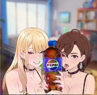 Image 4 of Cross Over Marin Kitagawa & Momo Ayase | Baja Blast | Coke | Pepsi | Dr. Pepper | Monster Energy