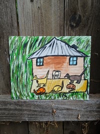 Image 5 of Dogs And Cat On Porch