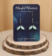 Image 1 of MERMAID FIN Charm Earrings