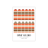 Image 3 of NUDE CORAL SARAPE NAIL DECALS