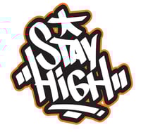 Image 1 of GRAFFITI STAY HIGH 3" PRO STICKER