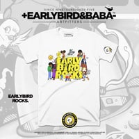 Image 1 of EB EARLYBIRD ROCKS Tee By +EarlyBird Iboo-