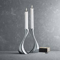 Image 2 of Georg Jensen Cobra Candle Holders