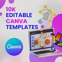 10k+ Canva Editable Templates