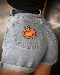Image 2 of EMBROIDERED PATCH - Peachy and preachy