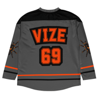 Image 7 of Officially licensed Leigh rivers Vize Recycled hockey fan jersey