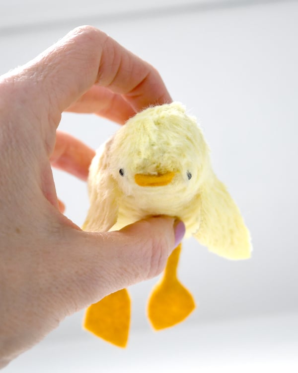 fuzzy yellow duckling Image 3