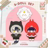 3 DOLL SET