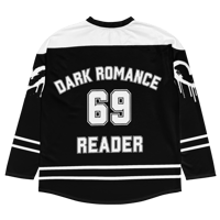Image 2 of Dark Romance Recycled hockey fan jersey 