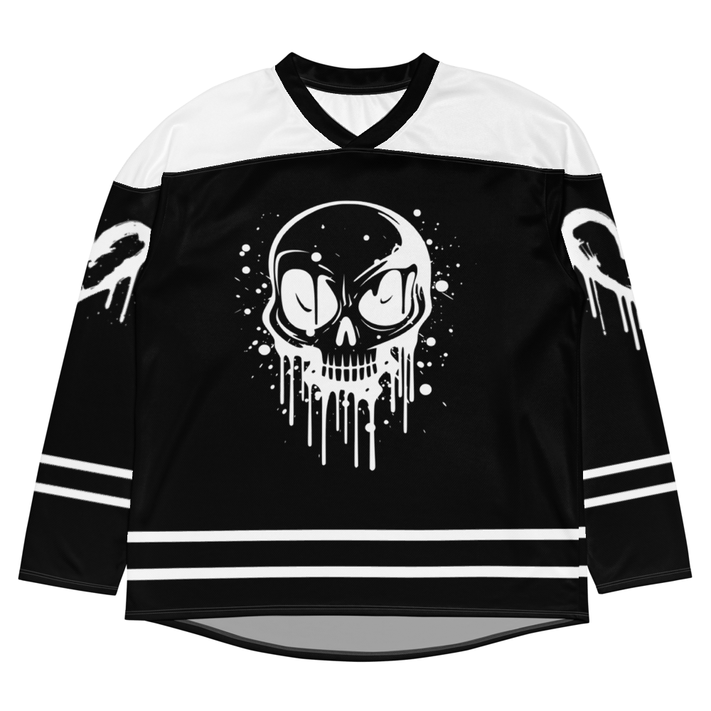 Image of Dark Romance Recycled hockey fan jersey 