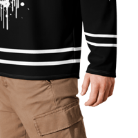 Image 13 of Dark Romance Recycled hockey fan jersey 