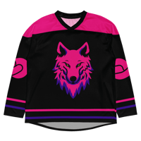 Image 1 of Monster romance Recycled hockey fan jersey 