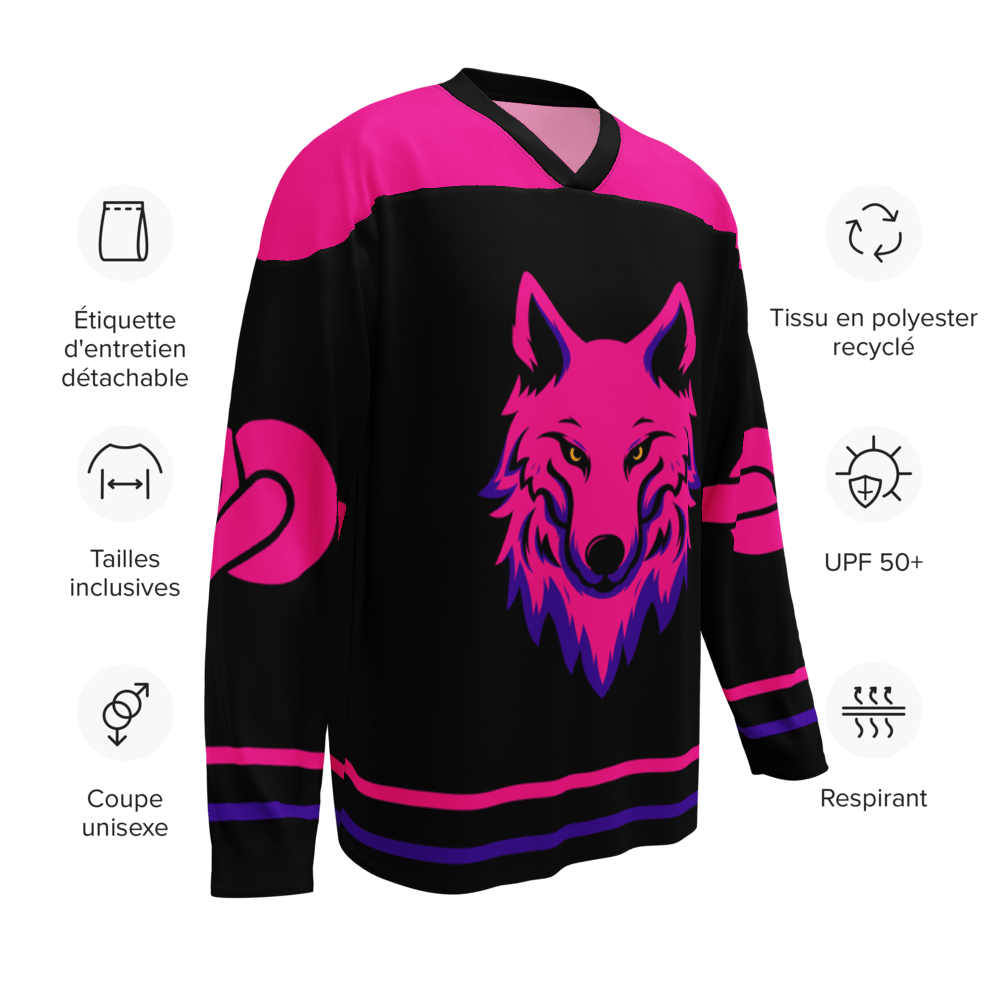 Image of Monster romance Recycled hockey fan jersey 