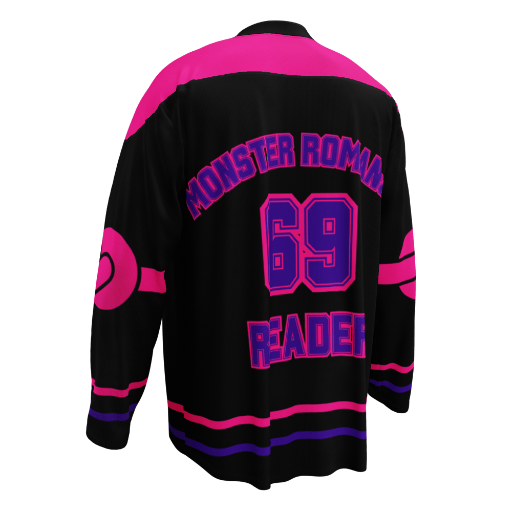 Image of Monster romance Recycled hockey fan jersey 
