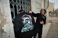 Image 1 of CREWNECK - TOUAREG - BLACK