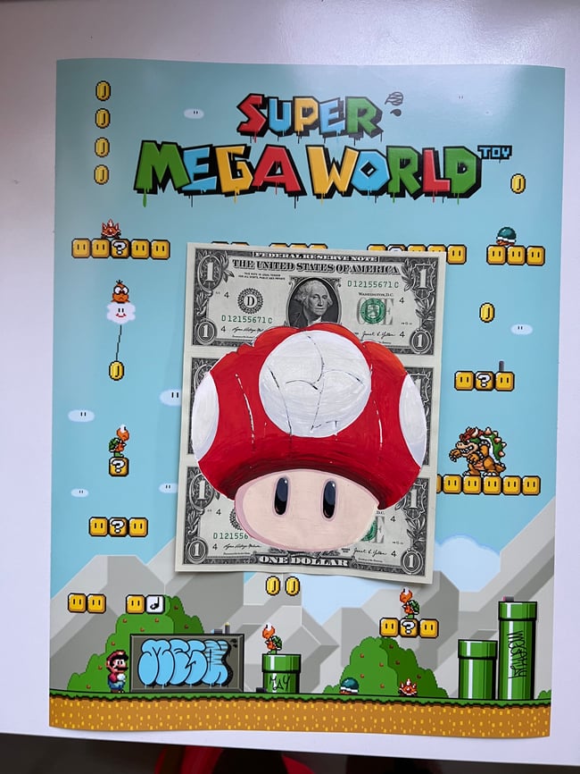 Dollar Art Diorama "Super Mega World"