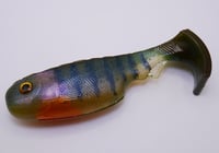 Image 2 of 3.5" Epic Pud Swimbait with Internal Rattles (Split Belly) (2 Pack) Gills