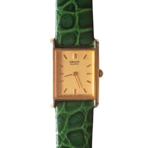 90s seiko tank (green)