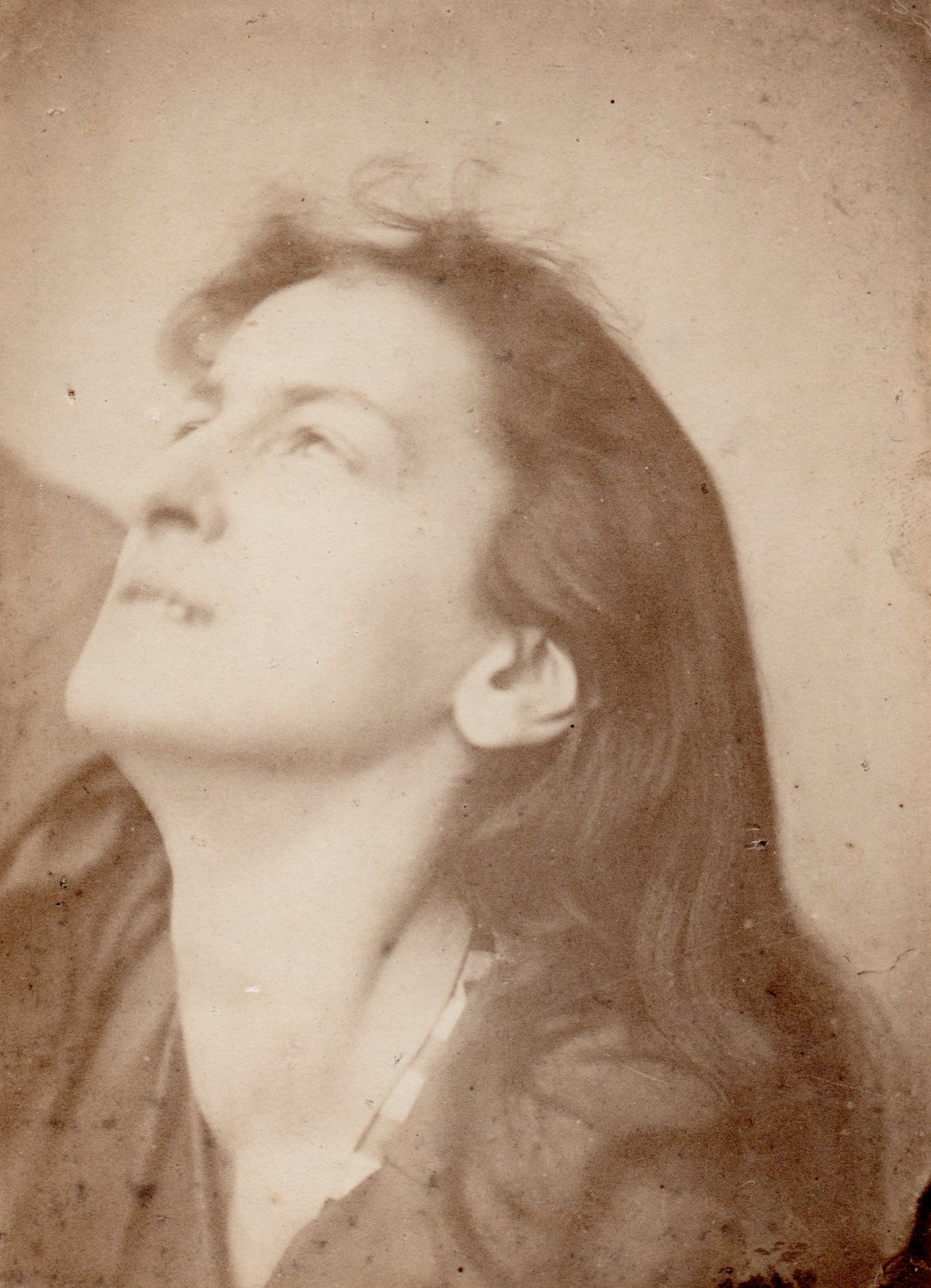 Image of Unknown: very expressive artist study, ca. 1865