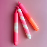 Image 1 of Neon Pink Polkagris Set