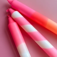 Image 2 of Neon Pink Polkagris Set
