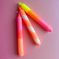 Image 1 of Neon Orange Polkagris Set
