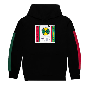 Image of Cross Colours - LABEL LOGO PULLOVER HOODIE