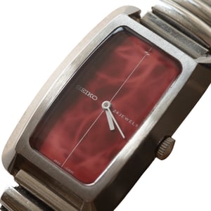 70s silver seiko tank