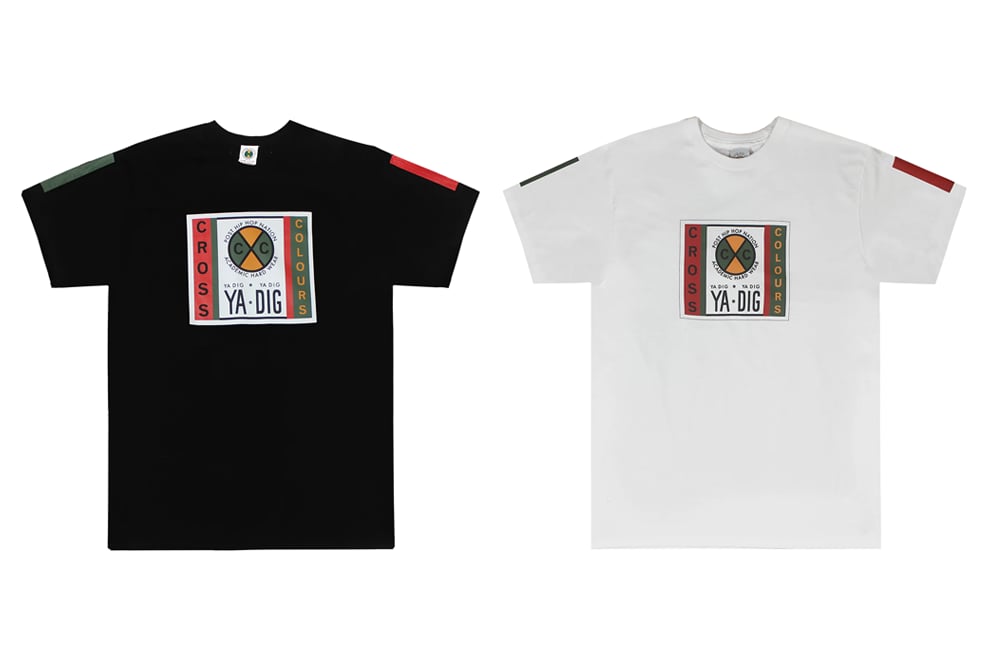 Image of Cross Colours - LABEL LOGO T-SHIRT (Boxy Fit)