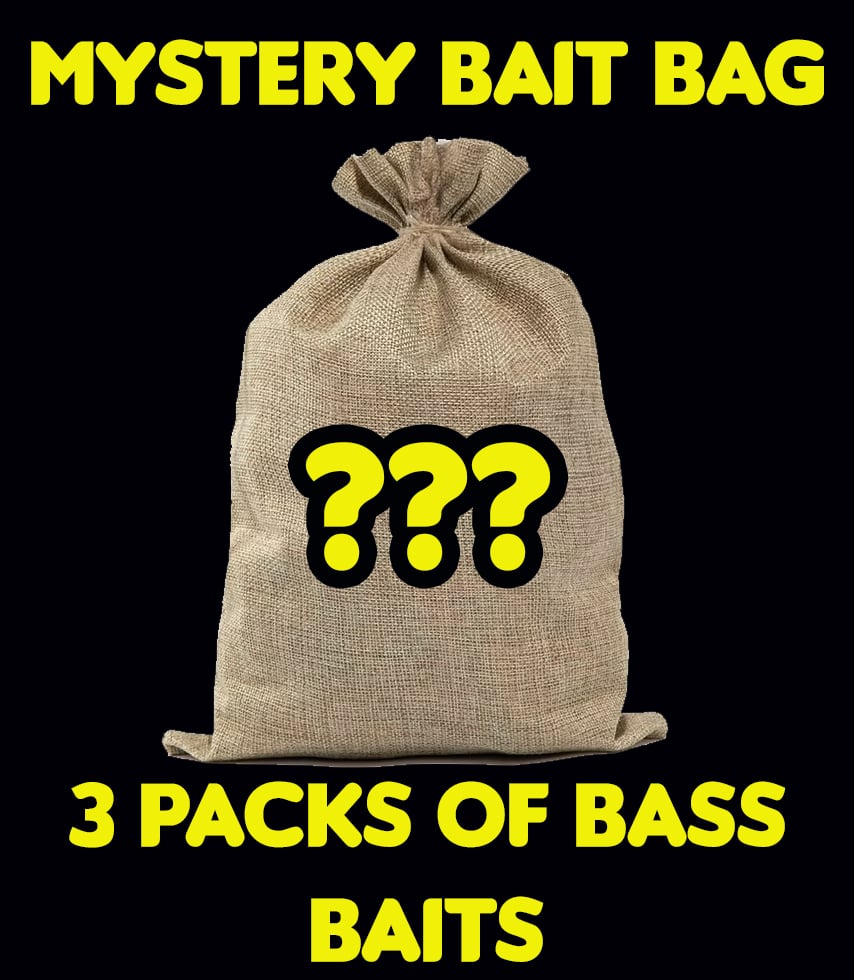 Image of Mystery Grab Bag: 3 Packs of Bass Soft Plastics