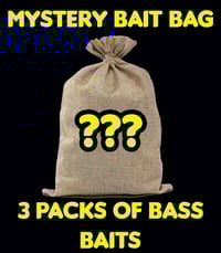 Mystery Grab Bag: 3 Packs of Bass Soft Plastics