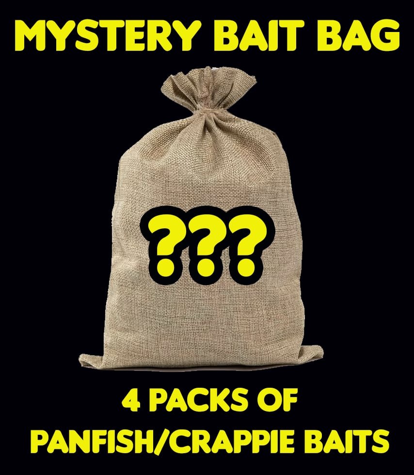 Image of Mystery Grab Bag: 4 Packs of Panfish/Crappie Soft Plastics