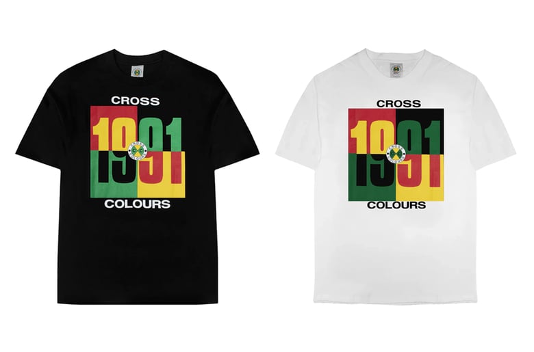 Image of Cross Colours - 1991 T-SHIRT (Boxy Fit)