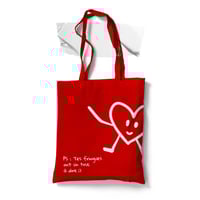 TOTE BAG ROUGE ❤️‍🔥