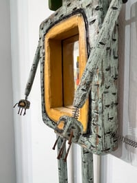 Image 4 of Folk Art Dog Mirror