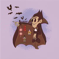 Image of the Count 8x8 Print