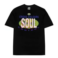 Image 2 of Cross Colours - SOUL CONTROL T-SHIRT (Boxy Fit)