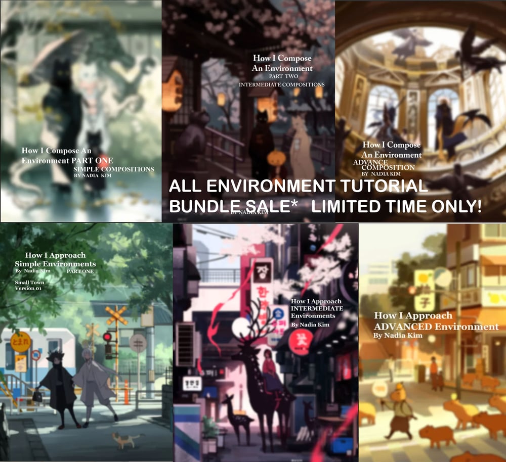 Image of ULTIMATE ENVIRONMENT TUTORIAL BUNDLE SALE!