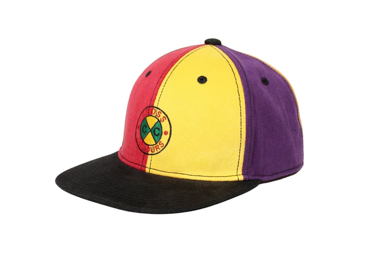 Image of Cross Colours - CIRCLE LOGO COLOR BLOCK SNAPBACK